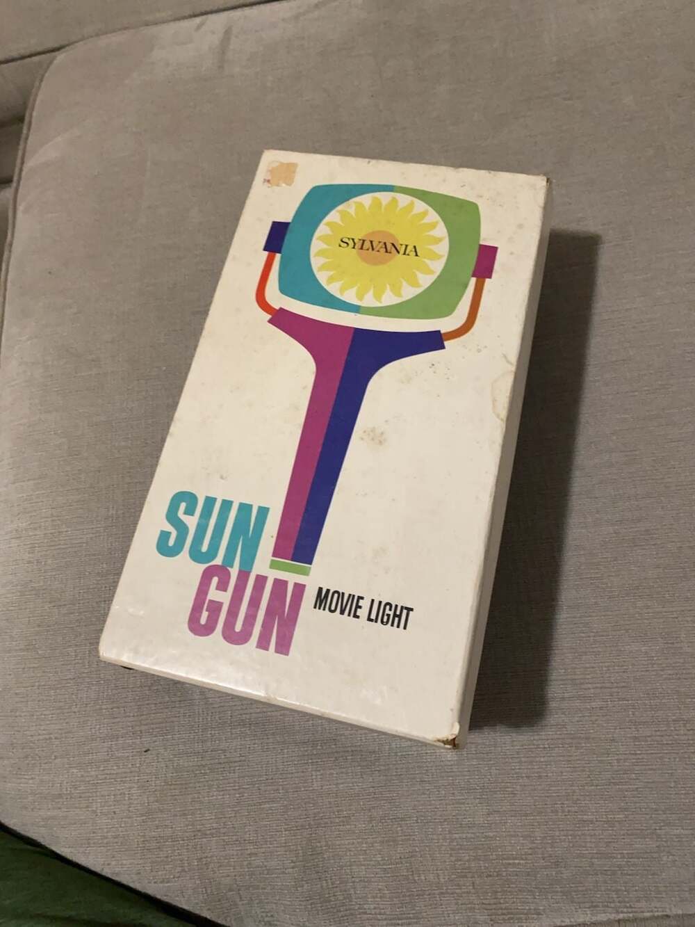 Vintage Sylvania Sun Gun Movie Light Model SG-50 with Original Box